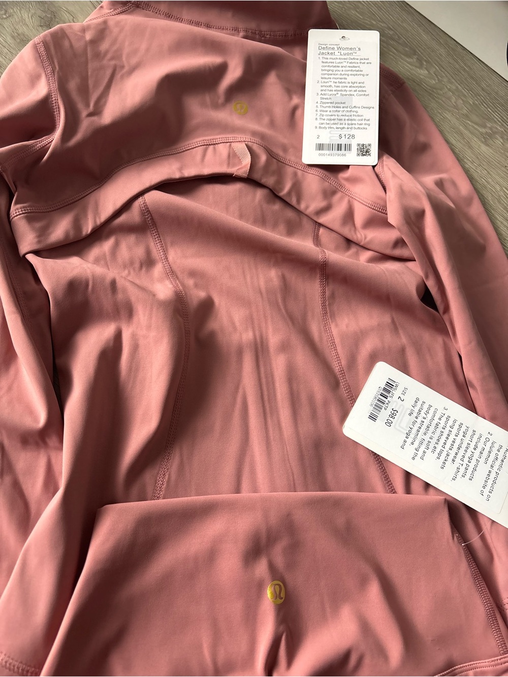 lululemon athletica Dusty Rose Full-Zip Utility Jacket - Picture 4 of 5